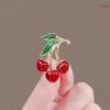 Apple brooch