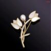 Flower brooch