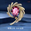 Big stone brooch - Image 2