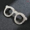 Subglass brooch