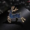 Deer brooch