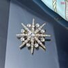 Stone star brooch