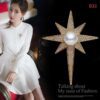 Big star brooch