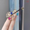 Cristal gitter brooch - Image 2