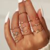 Moon ring set - Image 3