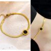 Ruman letter love anglet payel(18k gold plated) - Image 5