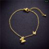 2 butterfly anglet payel(18k gold plated) (Copy) - Image 2