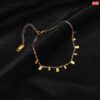 Hanging Small Biscuit 18K Gold Anklet Payel - Image 3