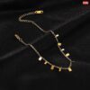 Hanging Small Biscuit 18K Gold Anklet Payel - Image 4
