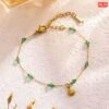 Shell Green ball anglet payel(14 k gold polis) - Image 5