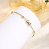 Love Zircon Stone Bracelet (Gold polis) - Image 4