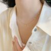 Multi Star 18K Gold Necklace - Image 4