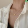 One love multi ball Neckpiece (18k gold polish)