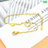 One hollow love one solid love Bracelet(18k gold polis) - Image 2