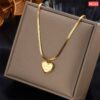 Love You More  Necklace(18k gold polis)