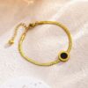 Roman letter plane chain Love bracelet - Image 2