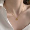 1 Hollow Love 1 Solid Love Neckpiece - Image 4