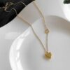 1 Hollow Love 1 Solid Love Neckpiece - Image 3