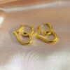 18K gold plated earrings