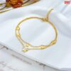 1 white & multi butterfly Anklet Payel - Image 4