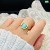 18K Gold Titanium steel ring - Image 2