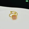18K Gold Titanium steel ring - Image 2