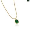 Green Opal Stone Necklace NC93 - Image 2