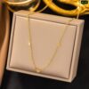3 Mini Love 18K Gold Necklace NC89q