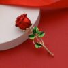 Green leaf Rose