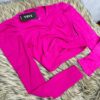 Croptop full hata (pink colour)